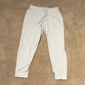 Lululemon Off White Drawstring Joggers Mens Large